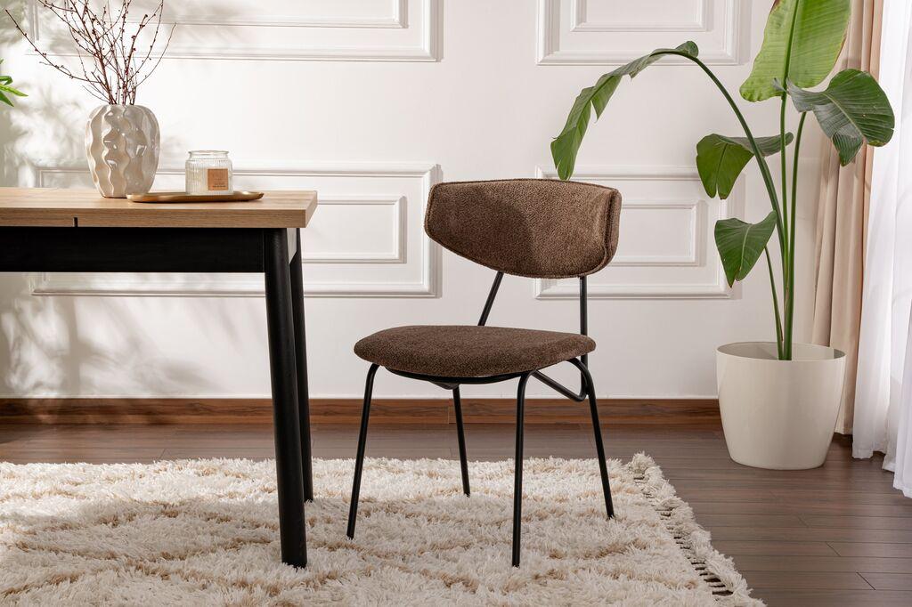 Hanah Home Set trpezarijskih stolica Nancy , 2 komada,  Smeđa