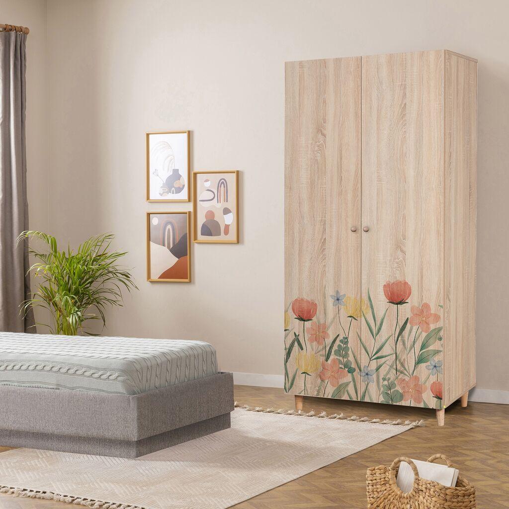 Hanah Kućni ormar Lidya 2-915, 90x192x52 cm, šareni