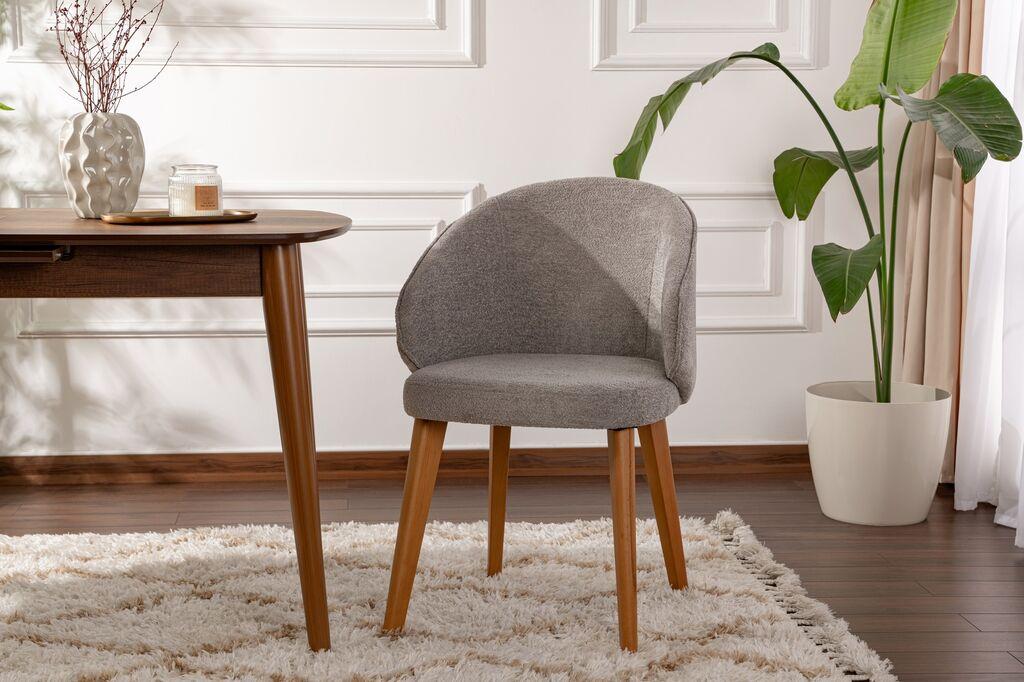 Hanah Home Set trpezarijskih stolica Bentley, 2 komada, svijetlo siva