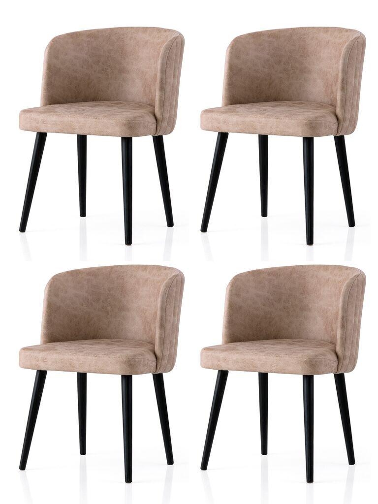 Hanah Home Set trpezarijskih stolica Zen 4201 V4, 4 dijela, Bež