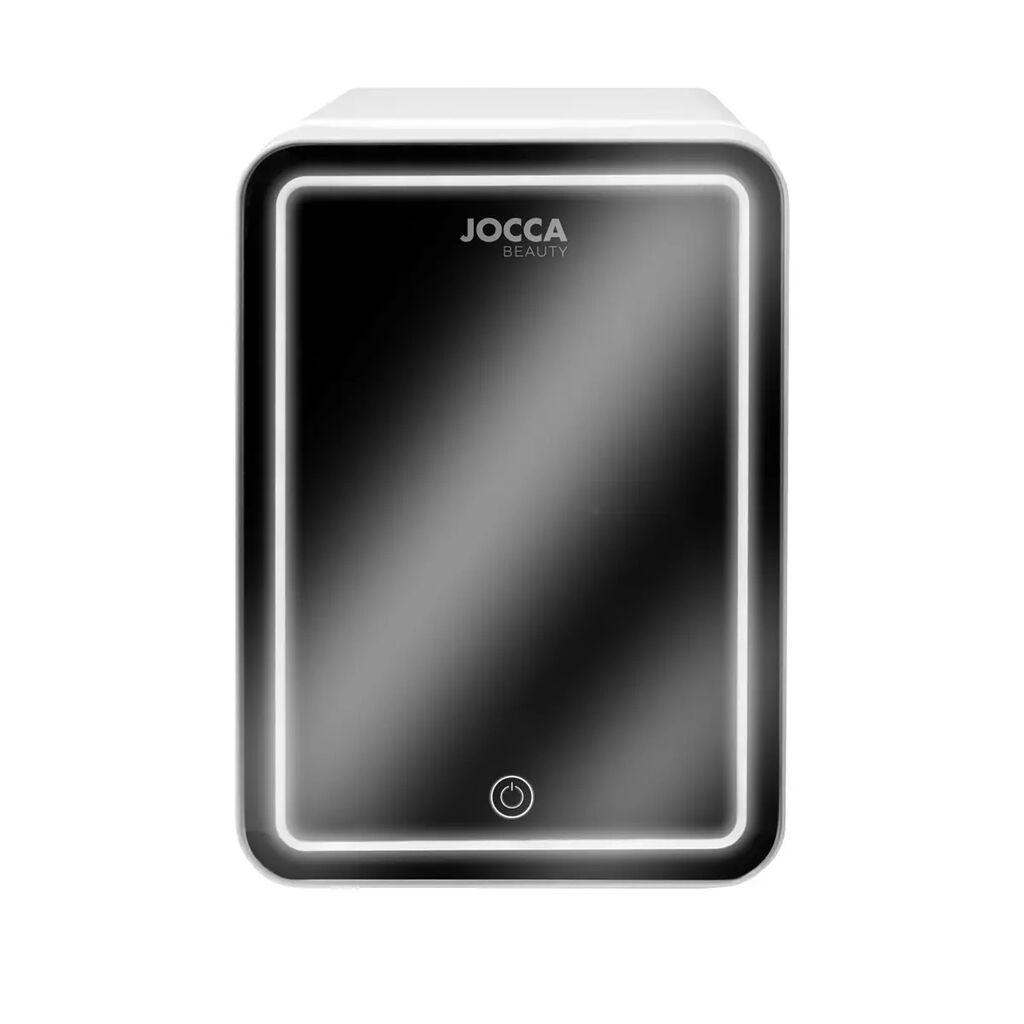 Jocca Kozmetički frižider, Mini, sa LED ogledalom, Beli