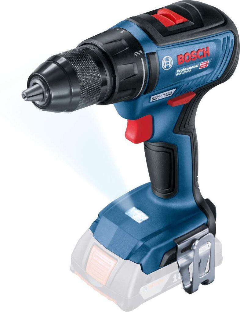 Bosch Akumulatorski odvijač GSR 18 V-50, Li Solo, 18V, Plavi