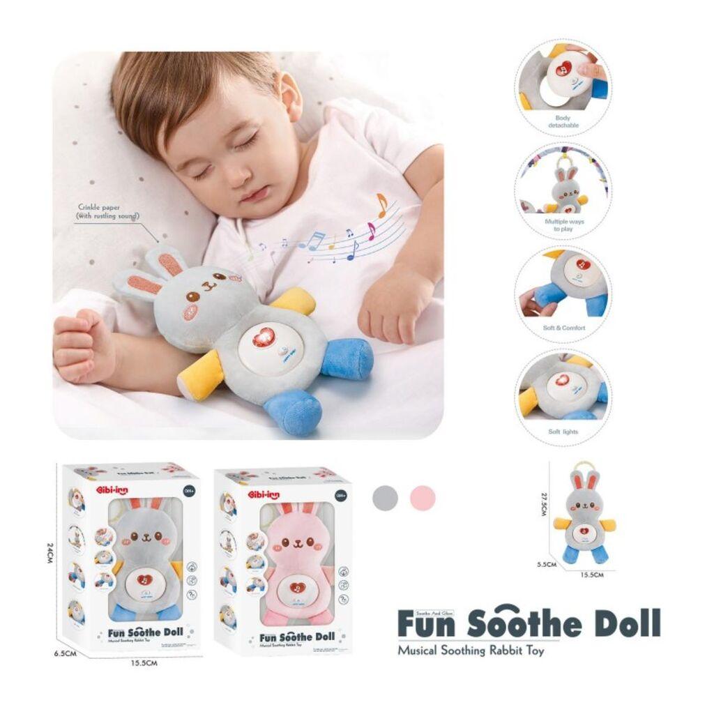 Chipolino Muzička igračka Zeko, sive boje