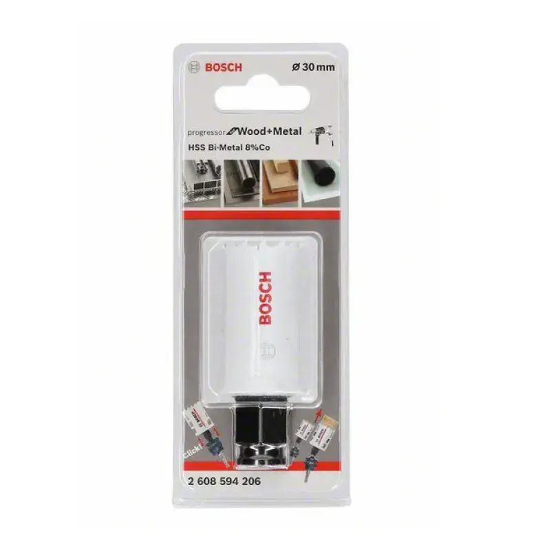 Bosch Pila za provrt Progressor Bi-metal, 30 mm