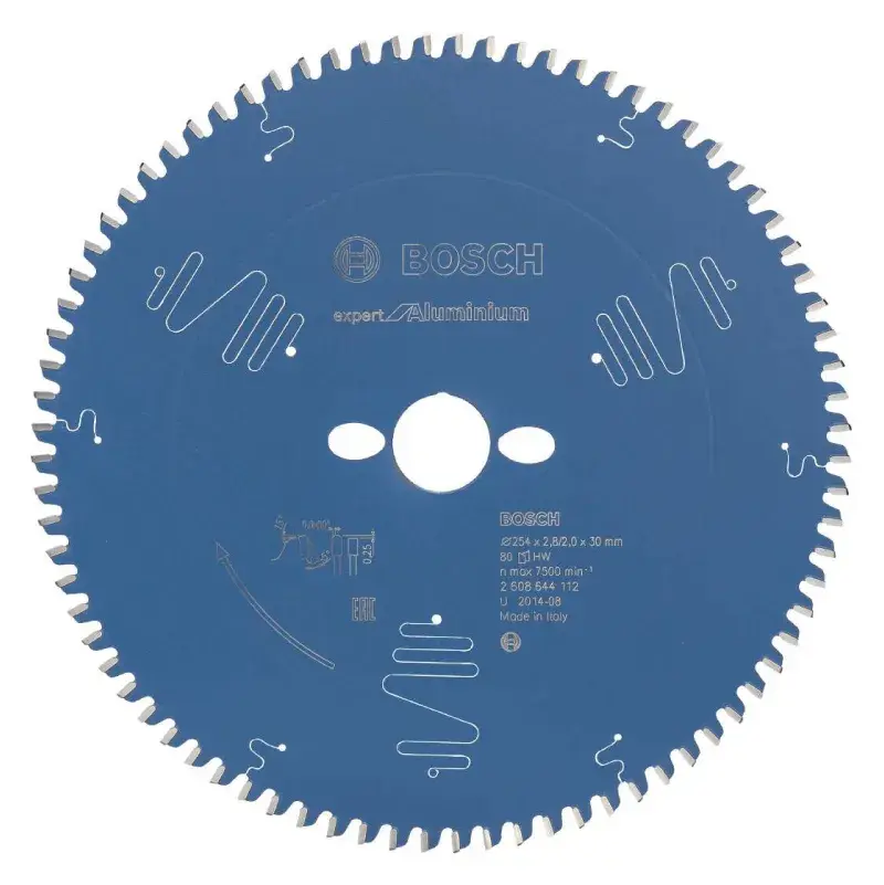 Bosch List kružne pile 80Z Expert for Aluminium, 254x30x2.8/2.0mm