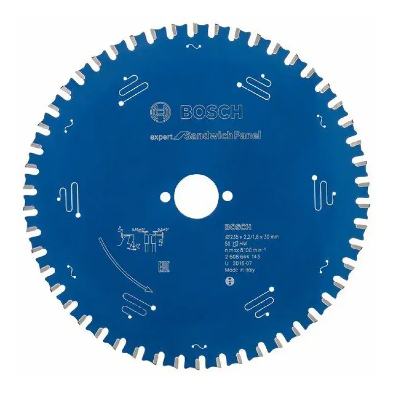Bosch List kružne pile 50Z Sandwich Panel, 235x30x2.2mm
