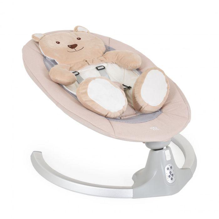 Moni Električna ljuljačka Ari Bear, sive boje
