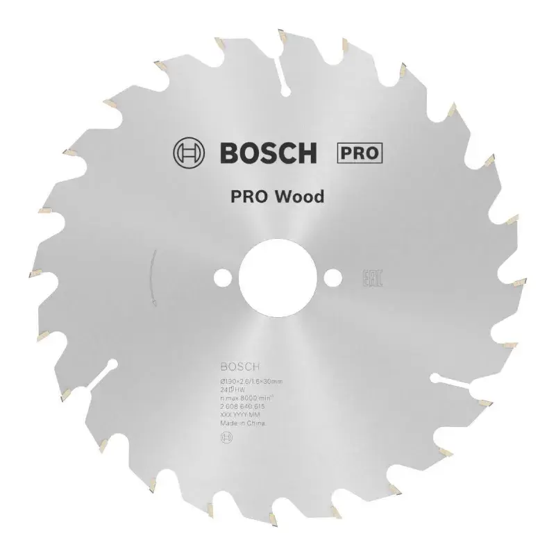 Bosch List kružne pile 2608640615 24Z OW, 190x30mm