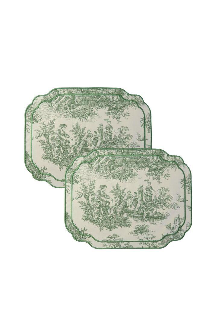 Aberto Design set podmetača za trpezariju BST052, 2 dijela, zelena