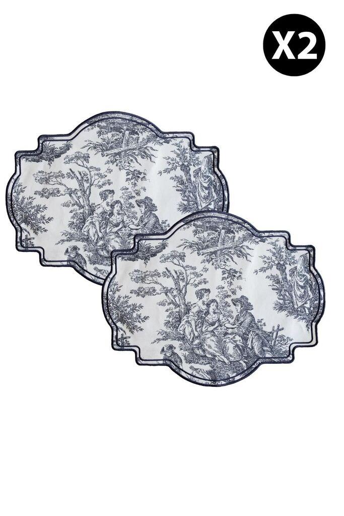 Aberto Design set podmetača za trpezariju BST065, 2 dijela, siva