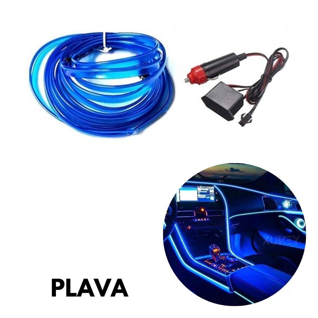 GIGA Svijetleca ambijentalna traka 2m plava