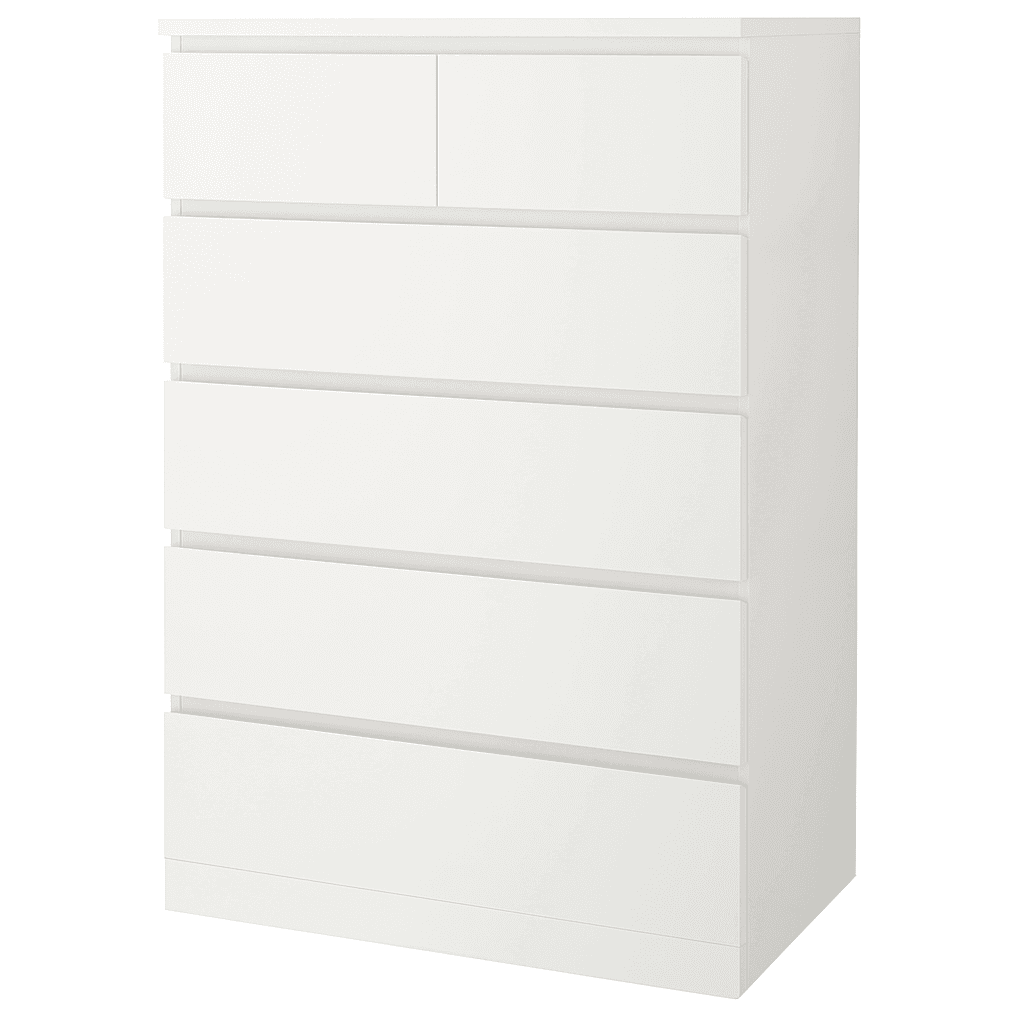 Giga Komoda ladičar Aura, 5 ladica