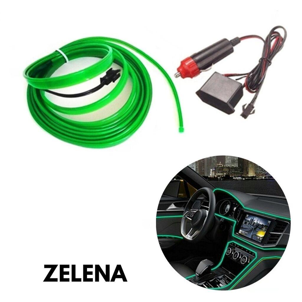 GIGA Svijetleca ambijentalna traka 2m zelena