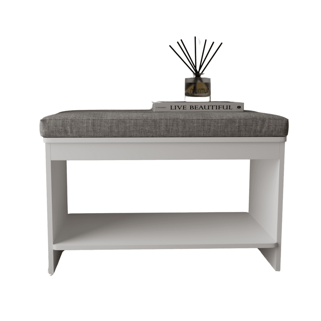 Giga Cipelar klupa za hodnik Hermes, Bijeli