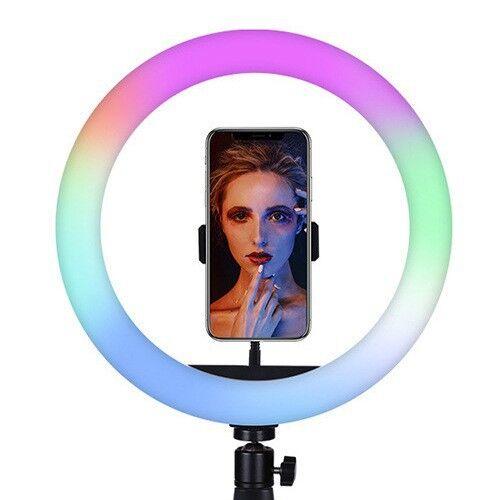 Giga.ba RGB LED RING LIGHT 18 45cm STALAK STATIV 160cm