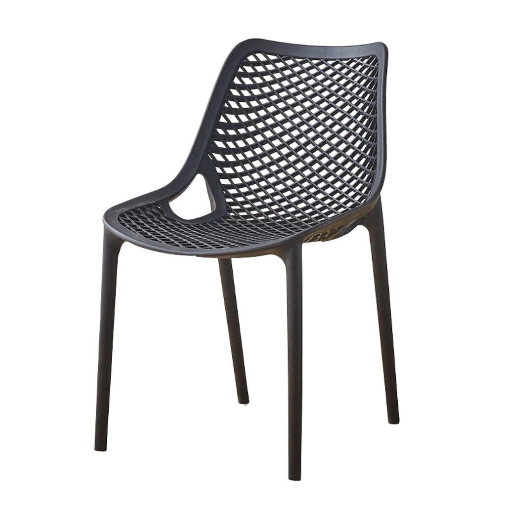 GIGA Poise baštenska vrtna stolica FH-43, Crna