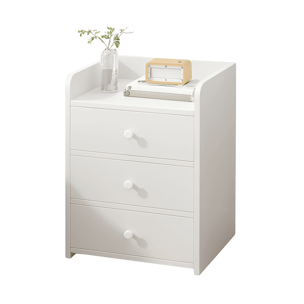 Giga.ba Noćni ormarić Zen, Bijeli