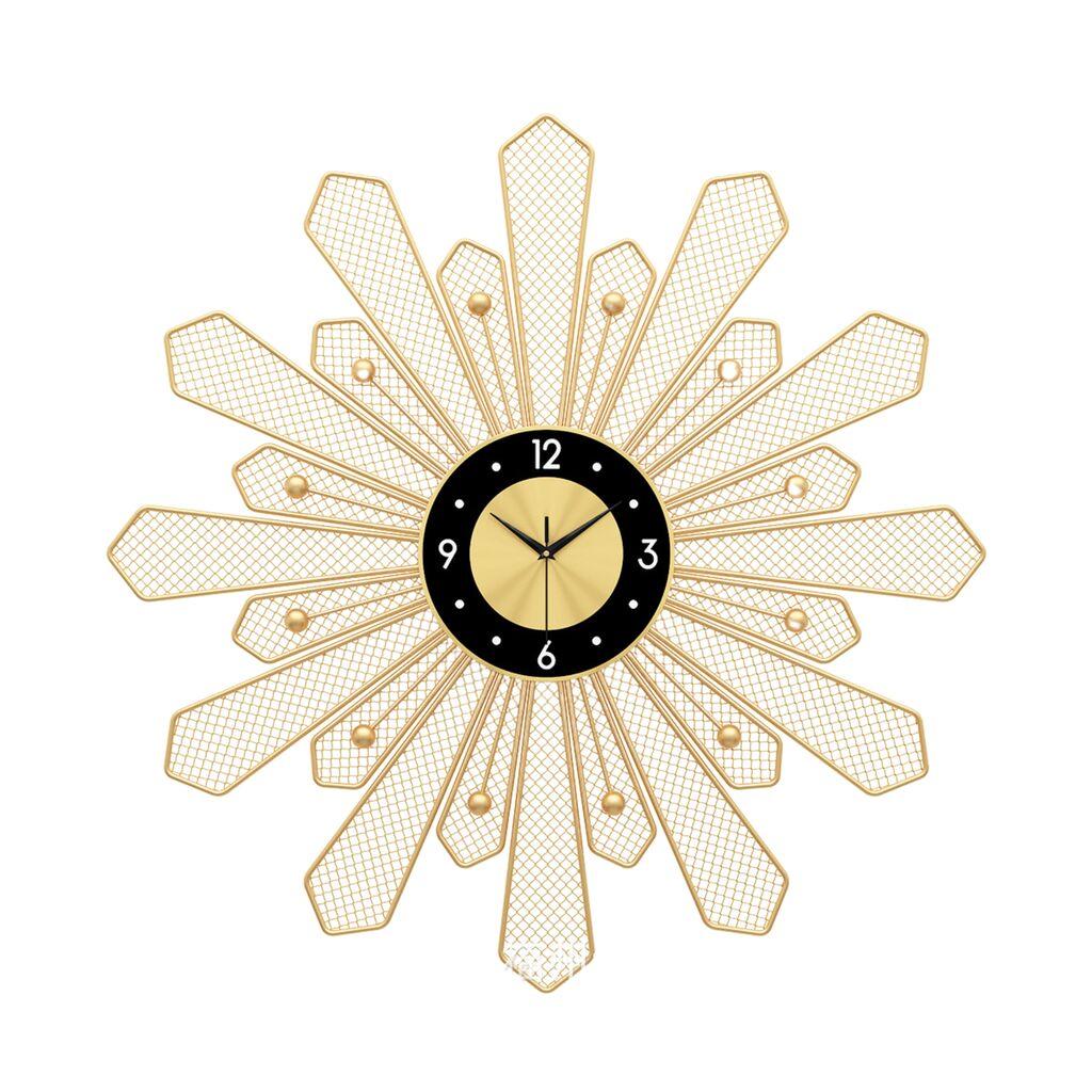 GIGA Spark dekorativni zidni sat 55 cm zlatni