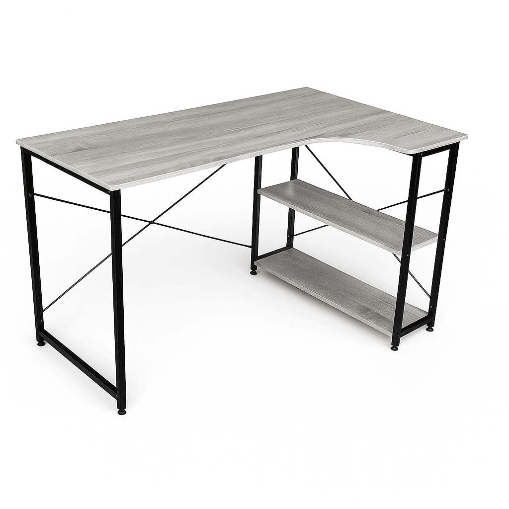 Giga Kancelarijski radni stol Beam, 120cm, Sivi