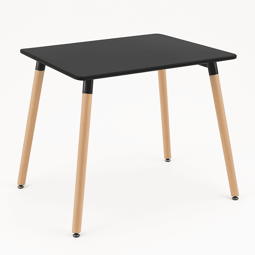 Giga Trpezarijski stol Pulse, 120x80cm, Crni