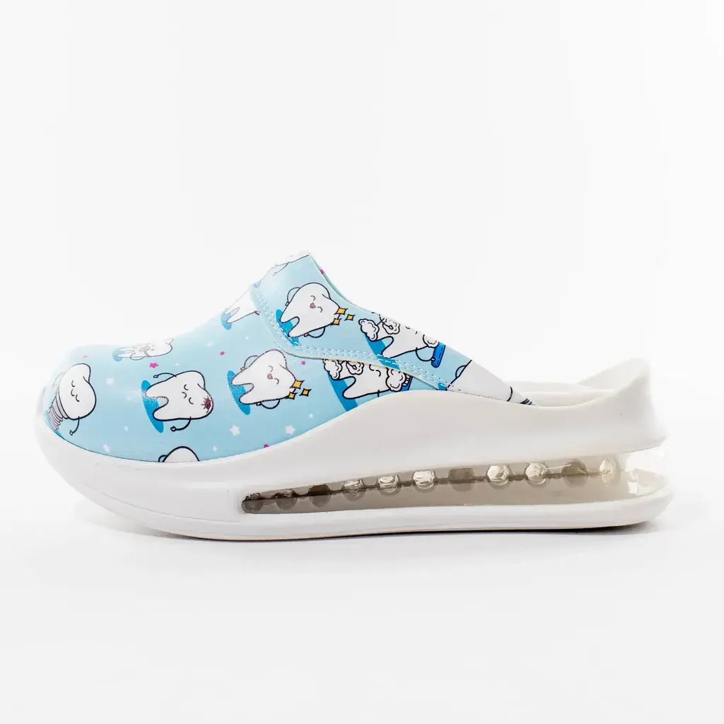 Terlik Sabo Klompe, Super Max, Dental 2, Plavo-Bijele