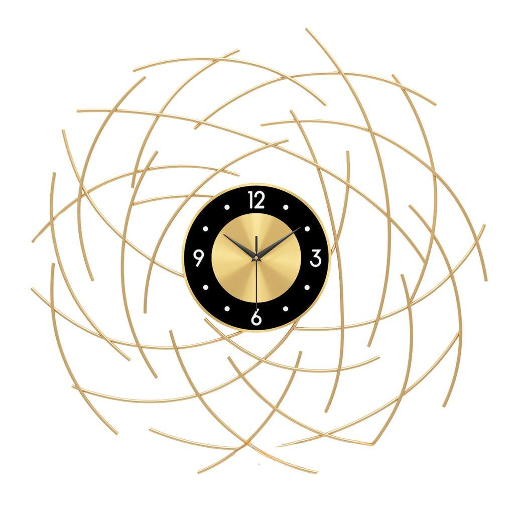 GIGA Schimmer dekorativni zidni sat 60 cm zlatni