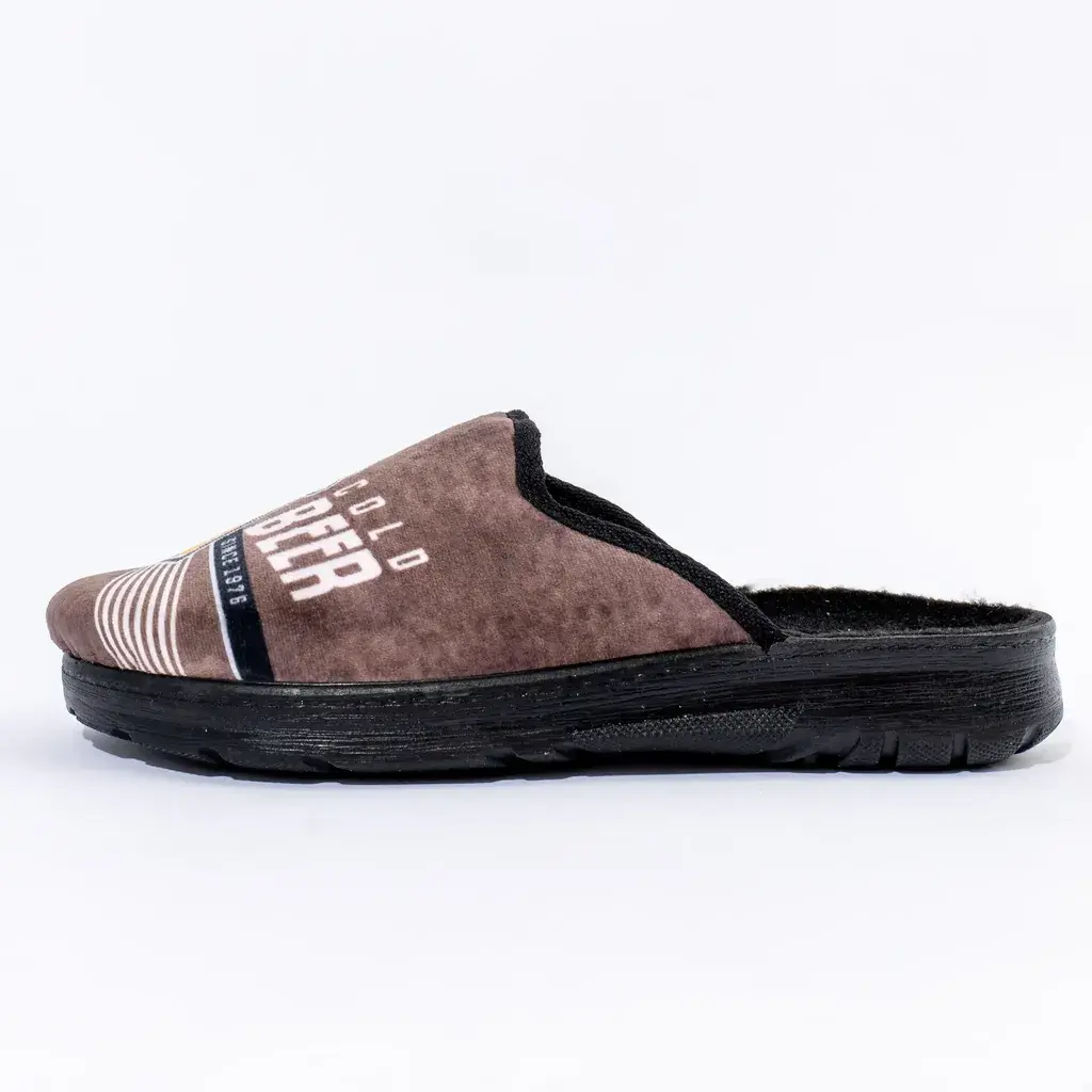 Vesna Obuća Muške sobne papuče, Beer, Smeđe-crne