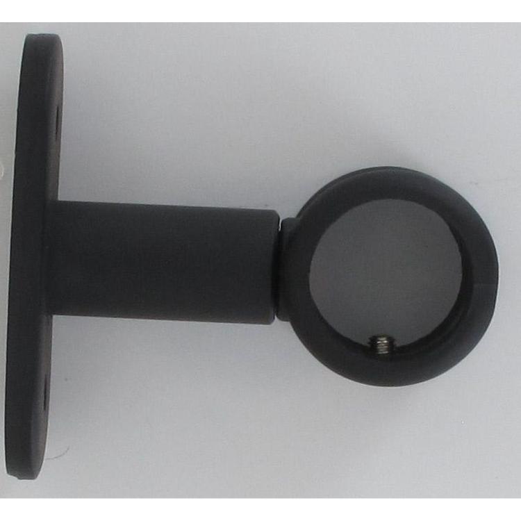 LUANCE Nosač za zavjesu 50mm 2/1 mat crna