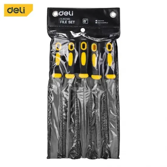 DELI set turpija za metal 200 mm, 5 dijelova