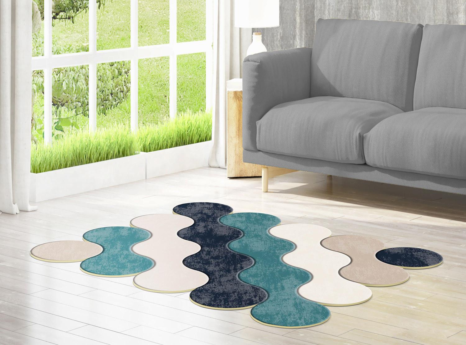 Conceptum Hypnose tepih 80x150cm plavi