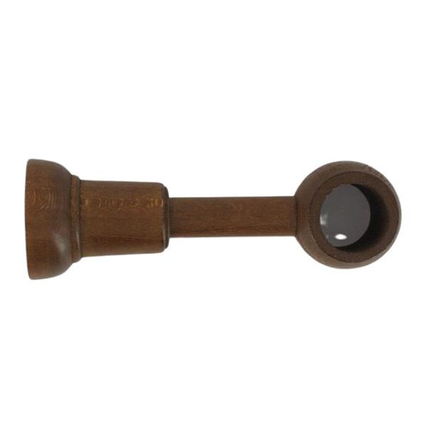 LUANCE Drveni nosač za zavjese 1/1 Hrast