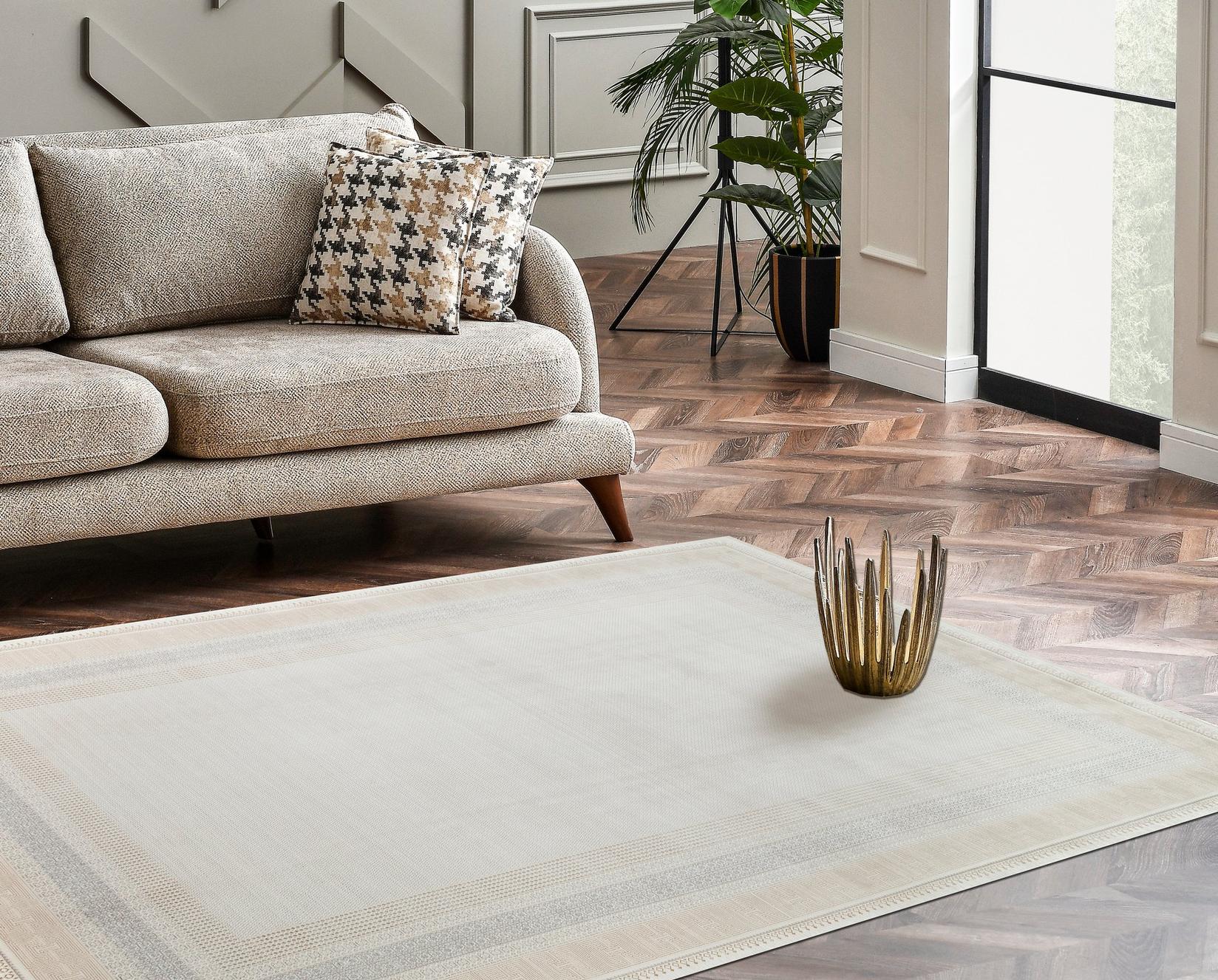 Conceptum Hypnose tepih 100x200cm krem-zlatni