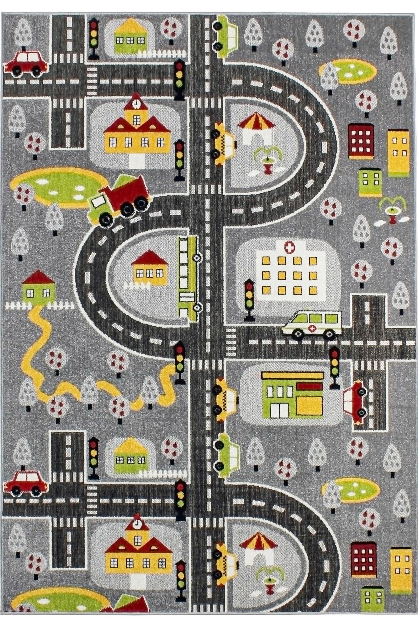 Conceptum Hypnose tepih 100x200cm siva