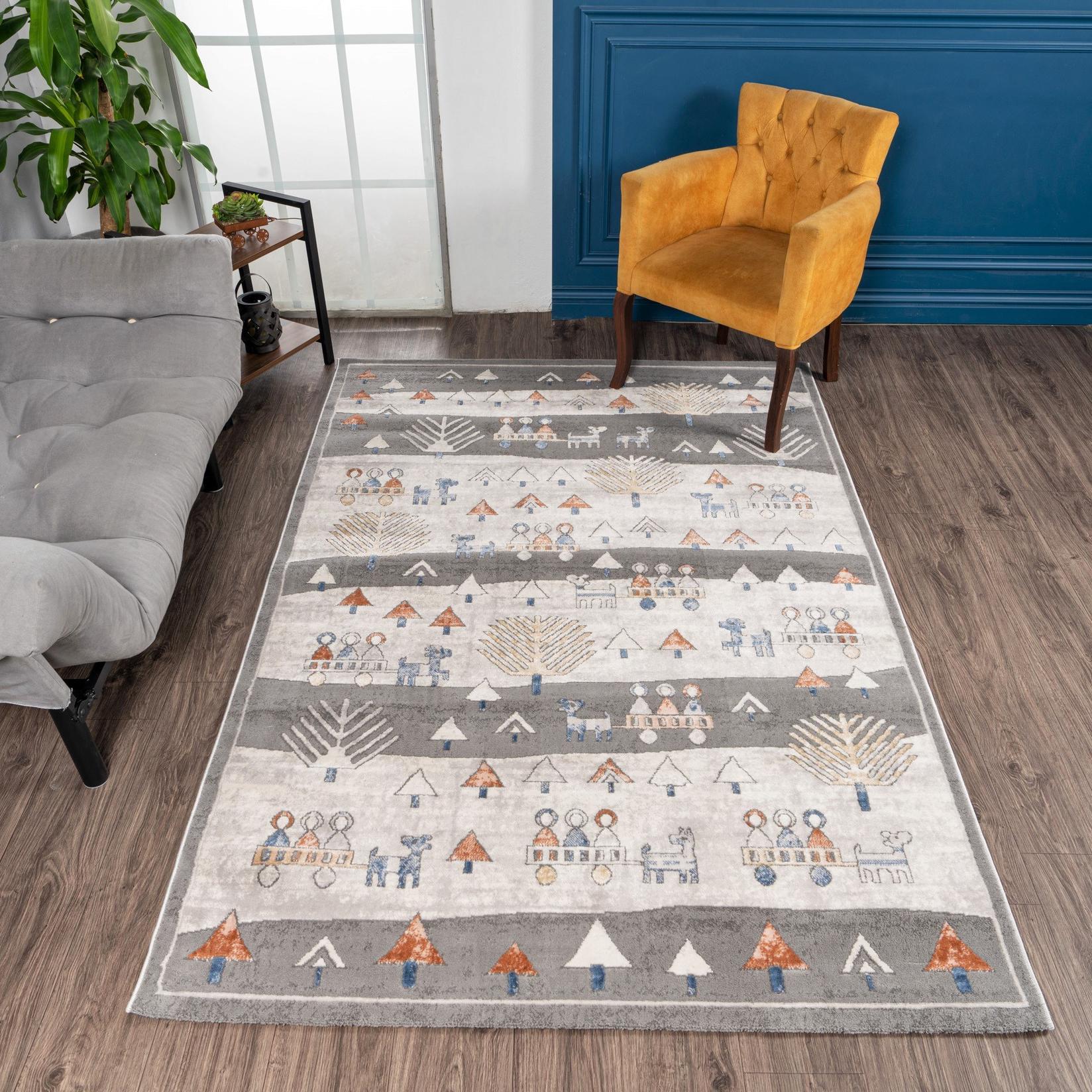 Conceptum Hypnose tepih 100x300cm Šaren