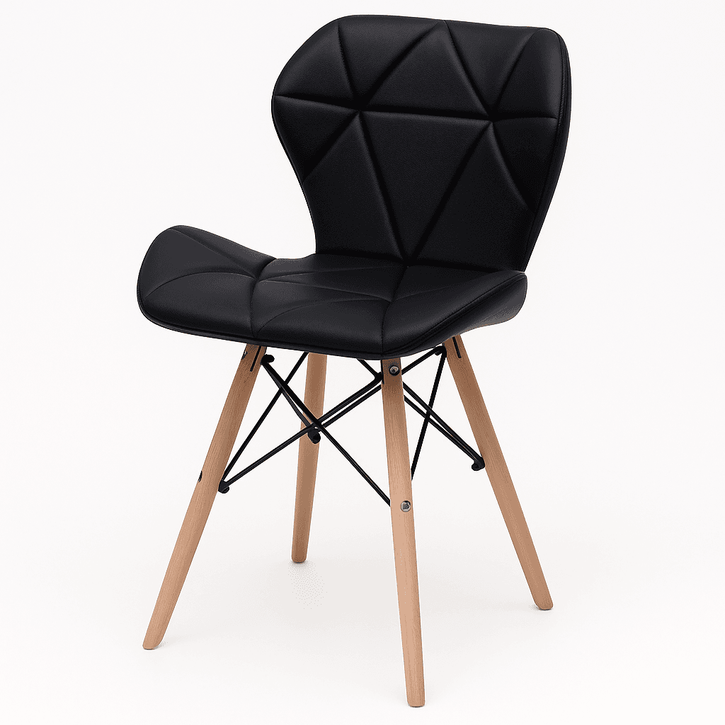 Giga Trpezarijska stolica Ember Fh-24, Crna