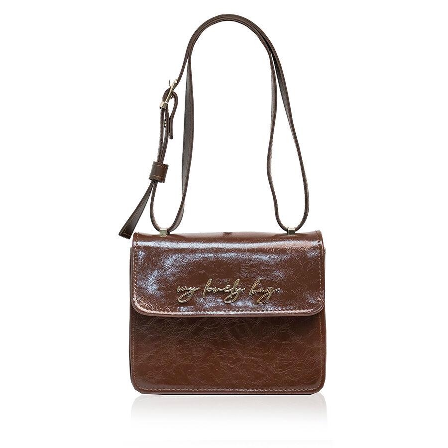 Lovely Bag Ženska torba, Flavia, Smeđe