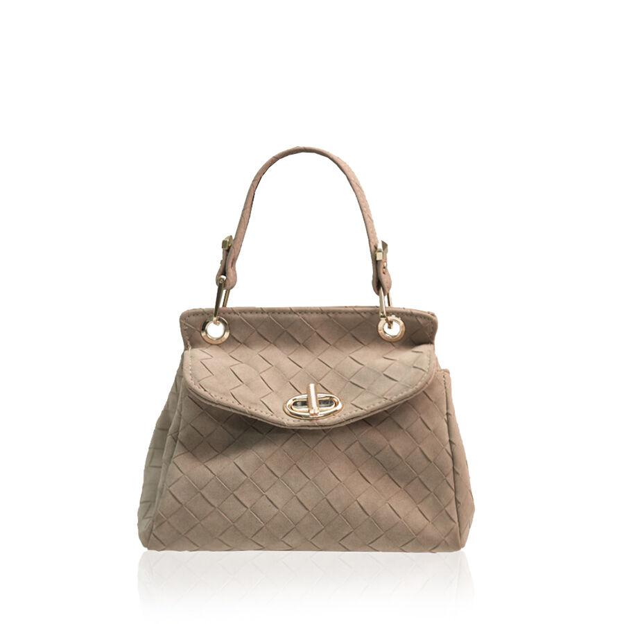 Lovely Bag Ženska torba, Rita, Pletena, Bež