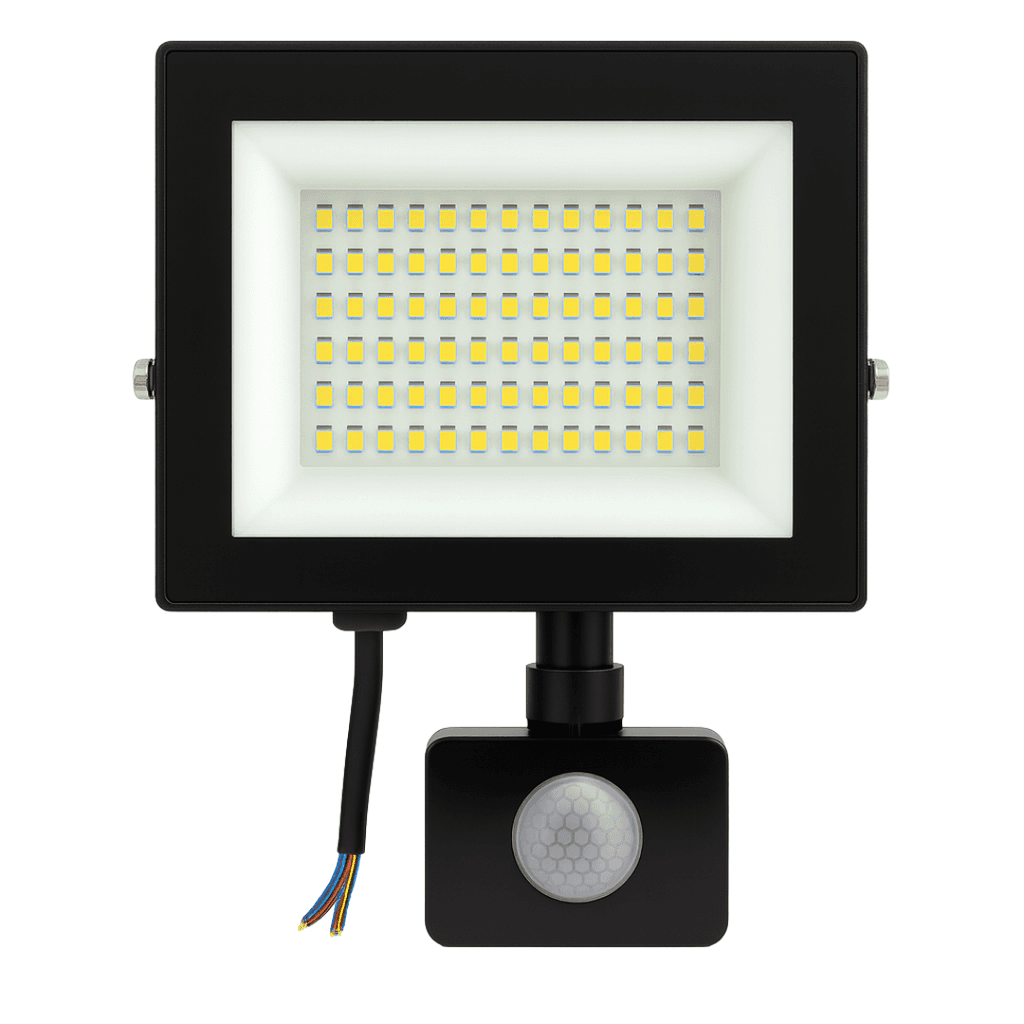 Giga Led Reflektor sa senzorom, 70W, Crni