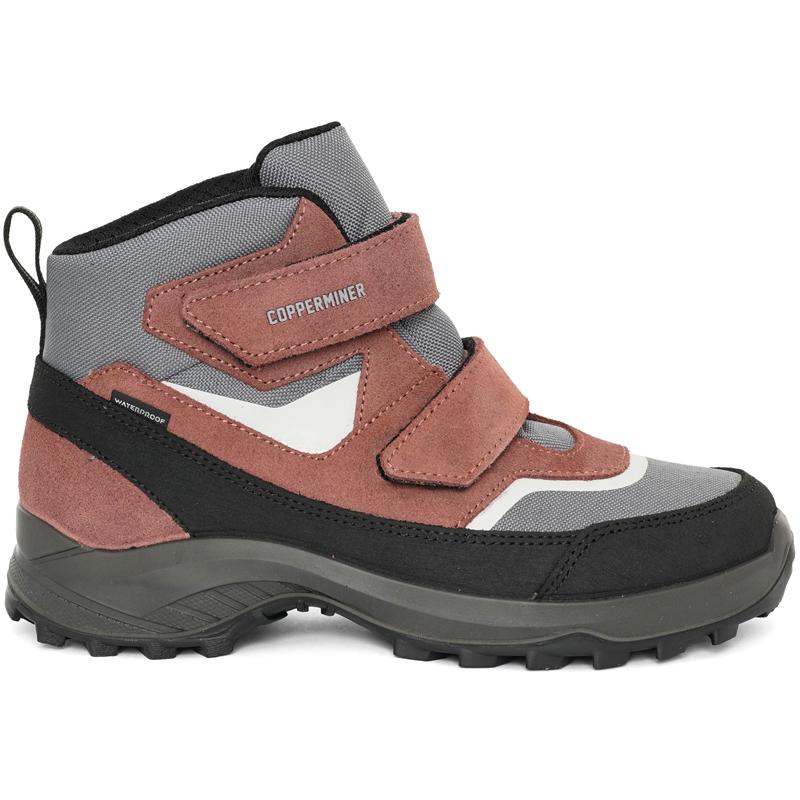 COPPERMINER Cipele za djevojčice Gigi kid, roze-siva