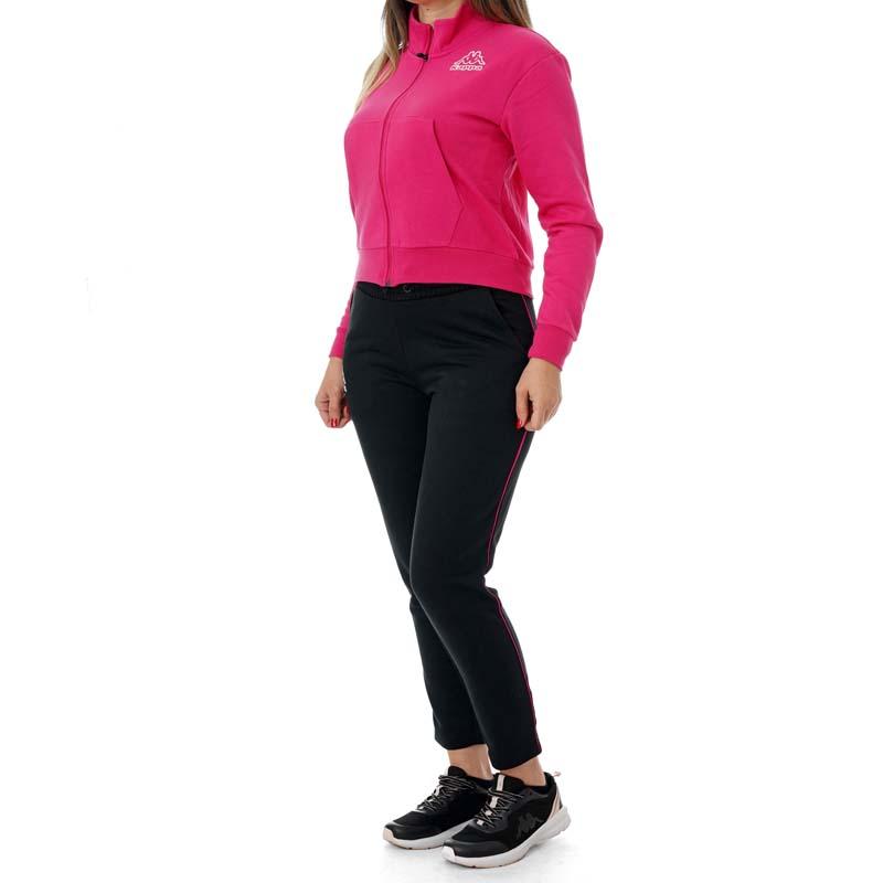 KAPPA komplet trenerke za žene Famali, roze-crna