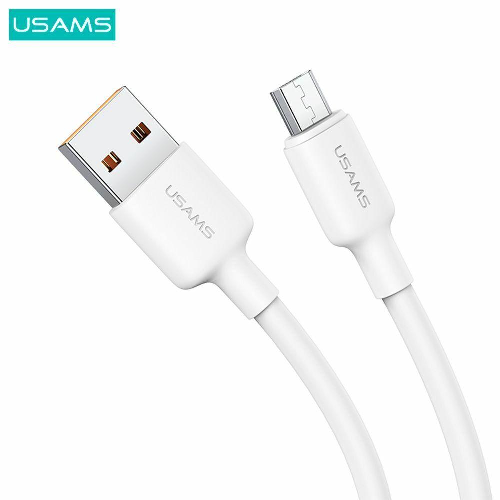 Usams Micro USB Charging & Data kabl US-SJ608 U84, 2A, 2 m, Bijeli