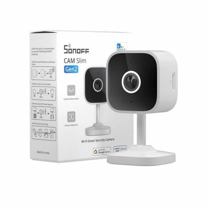 Sonoff Unutarnja video kamera CAM-S2, 1080p, Wi-Fi, Bijela