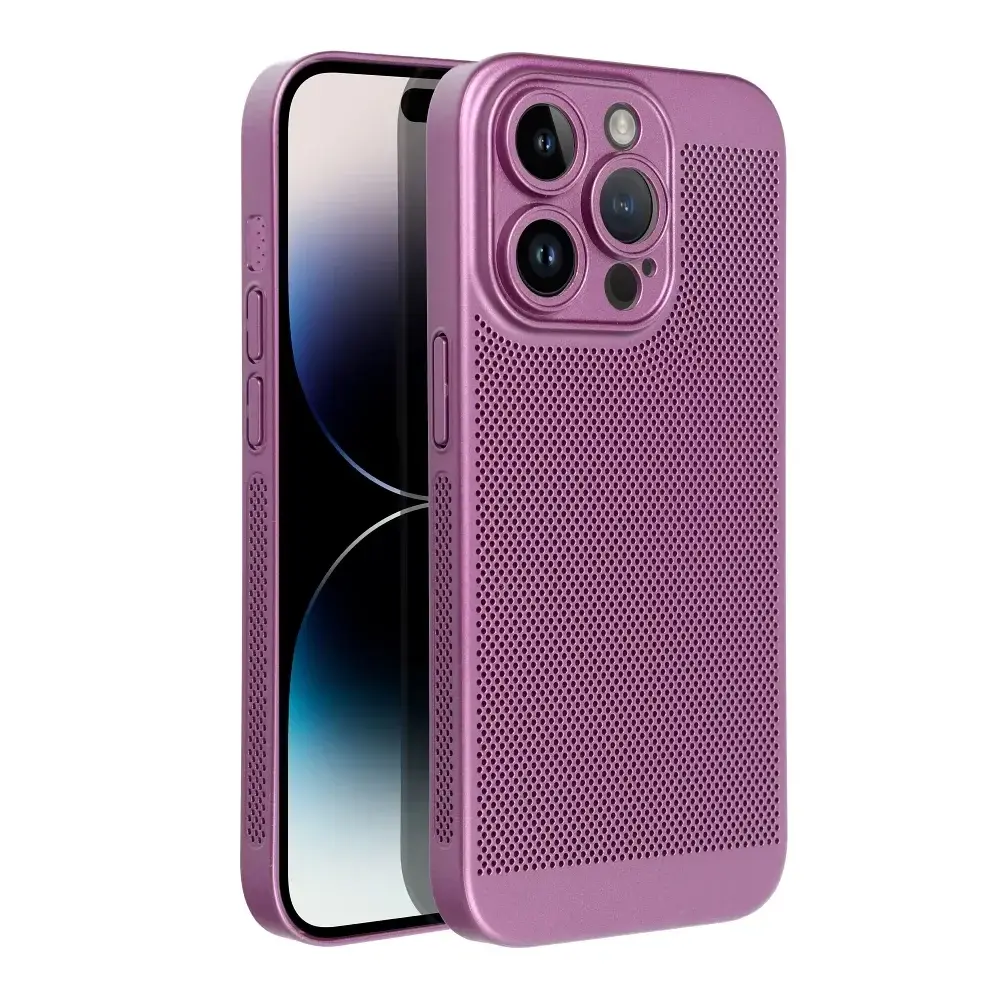 Breezy Maska za iPhone 17 Pro Max, Ljubičasta