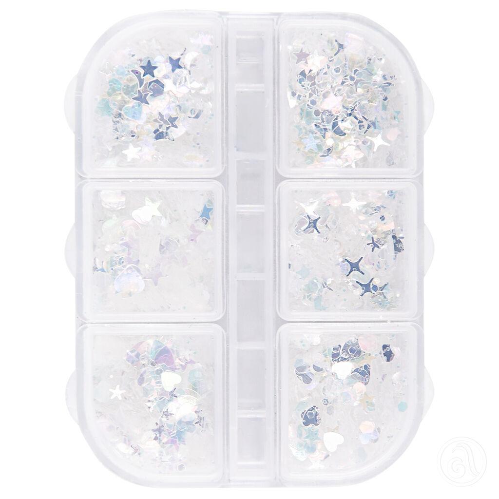 Perfect Nails Gliteri za nokte Mix ASNGP104-01