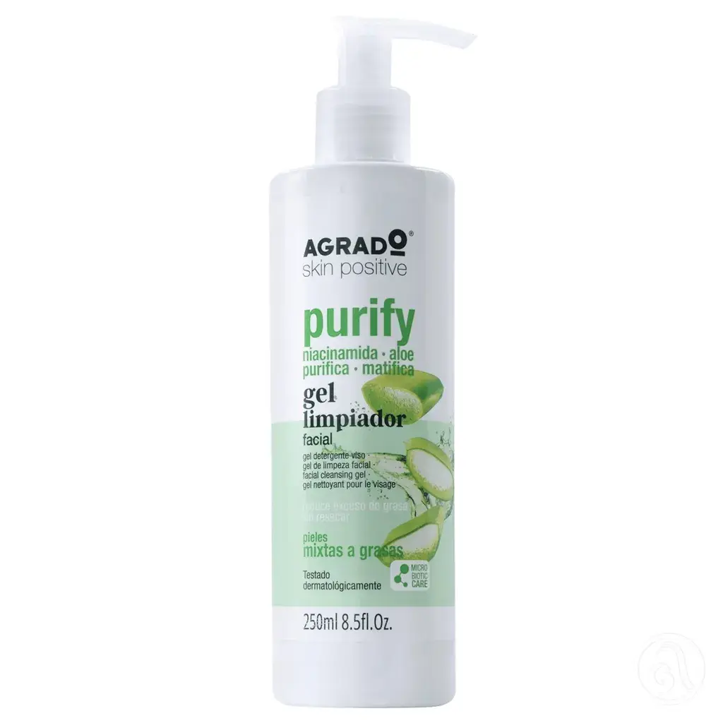 Agrado Gel za čišćenje lica Purify, 250 ml