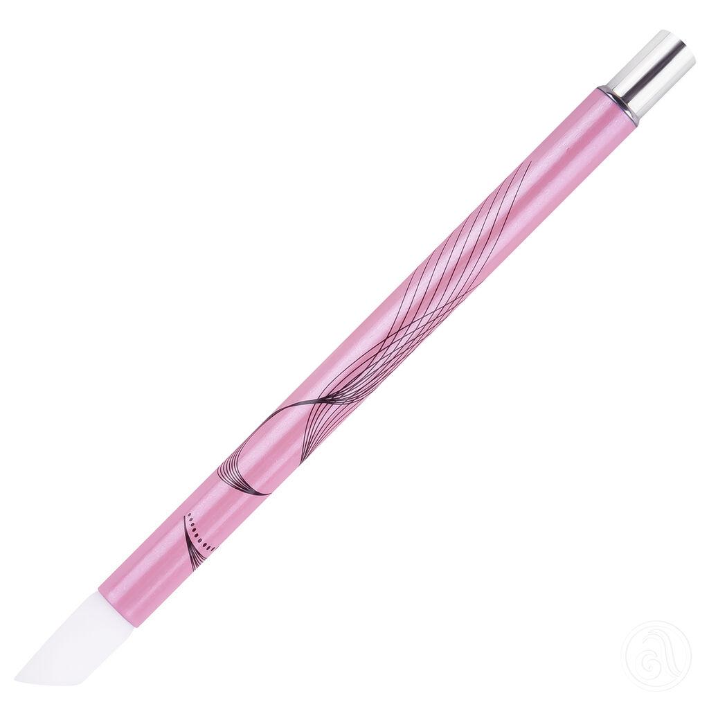 Nail Tools ASN-DHB13-E Instrument za nail art sa silikonskim vrhom, Roze