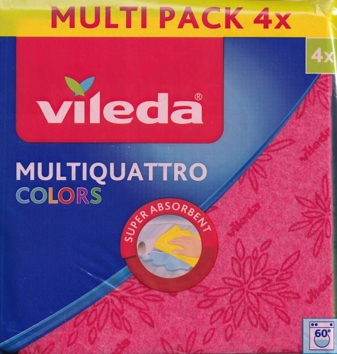 VILEDA Multiquattro Colors krpa 4pcs