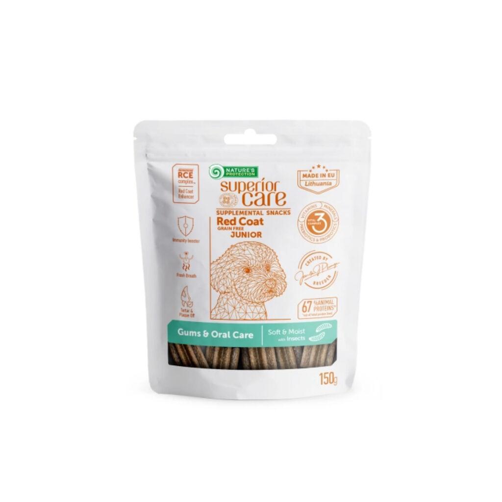 Nature's Protection Poslastice za štence Oral Care Superior Care, Insekti, 150 g