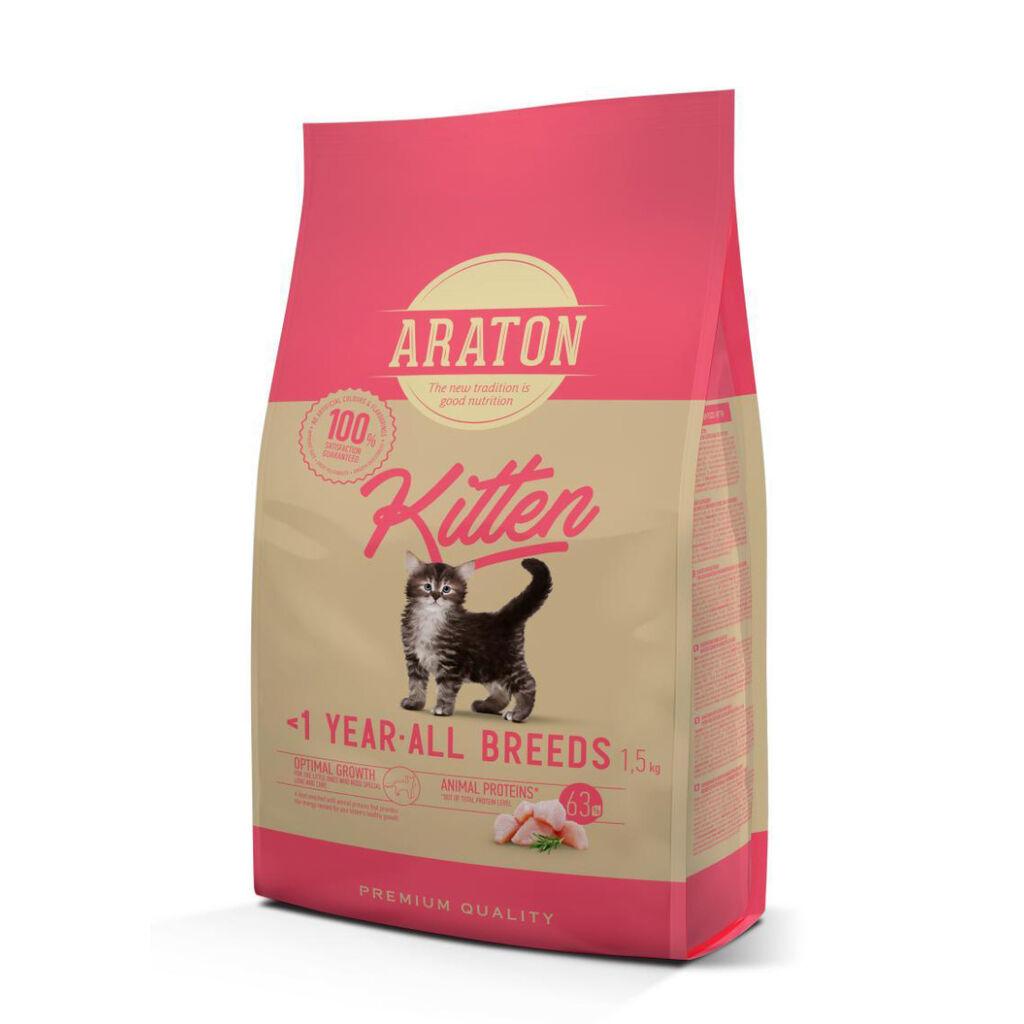 Araton Hrana za mačiće Kitten, Piletina, 1.5 kg