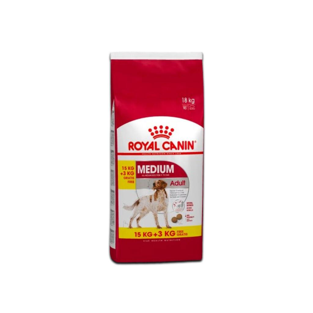 Royal Canin Hrana za pse Medium Adult, 15+3 kg